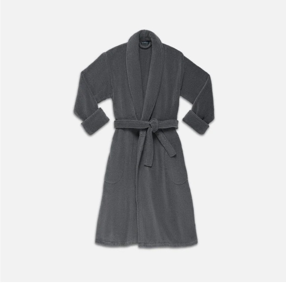 NWT Brooklinen Super Plus Robe in Graphite - Picture 1 of 3